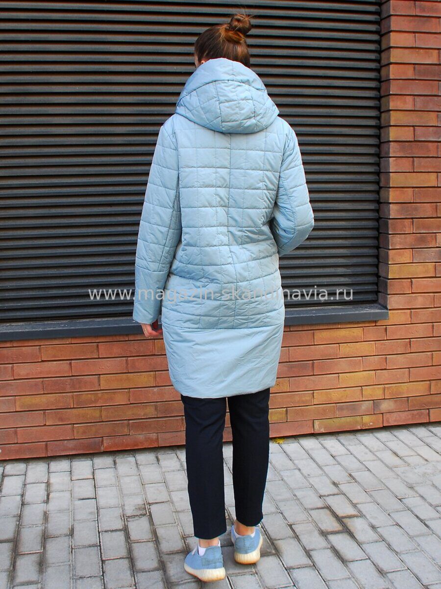 Женская куртка  DIXI COAT 5855-121 цвет голубой.Финляндия