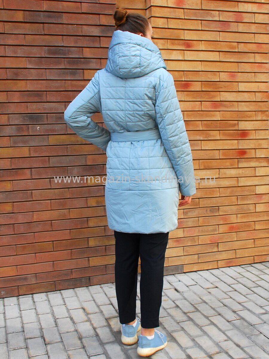 Женская куртка  DIXI COAT 5855-121 цвет голубой.Финляндия