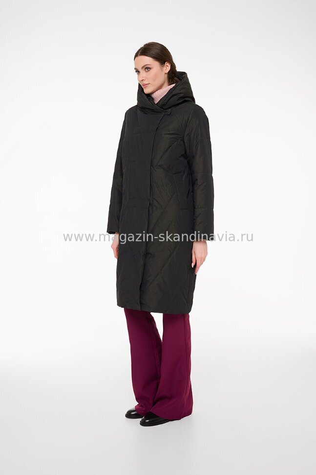 3715 322 Женское пальто DIXI COAT цвет оливковый (78).Финляндия