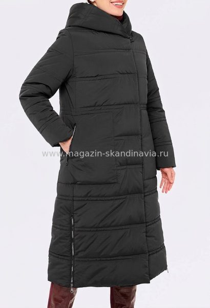 6205 121 Женское зимнее пальто DIXI COAT цвет черный (99).Финляндия
