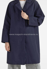 Женский плащ DIXI COAT 4030-358 цвет темно-синий.Финляндия