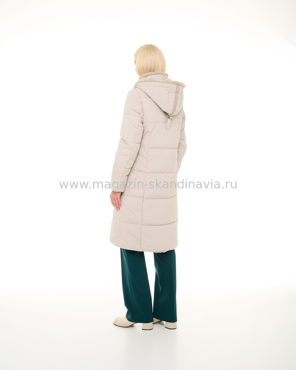 Женское пальто DIXI COAT 4747 121 цвет бежевый (32-34) .Финляндия