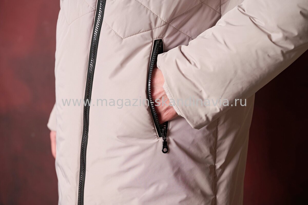 Женское пальто DIXI COAT 3915 115 цвет бежевый (31).Финляндия