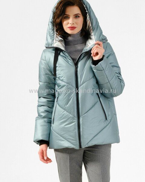 Женская куртка DIXI COAT 3745 163 цвет голубой.Финляндия