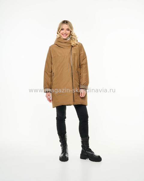 4026 115 Женская куртка DIXI COAT цвет песочный (35-37).Финляндия