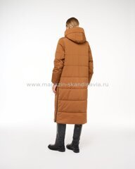 4595 121 Женское пальто DIXI COAT цвет горчичный (59).Финляндия