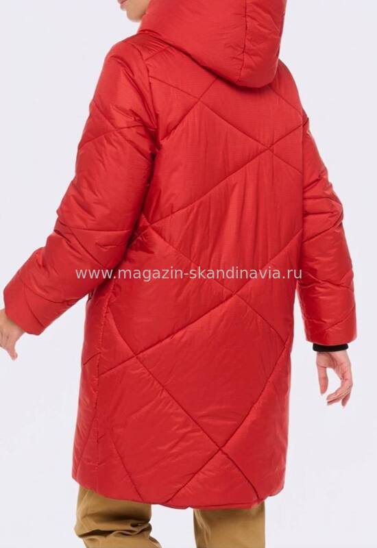 3257 362 Женская куртка DIXI COAT цвет коралловый (86).Финляндия