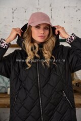 6300 294 Женская куртка DIXI COAT цвет черный.Финляндия