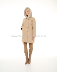 4847 115 Женская куртка DIXI COAT цвет бежевый (34-34).Финляндия