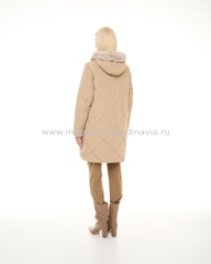 4847 115 Женская куртка DIXI COAT цвет бежевый (34-34).Финляндия