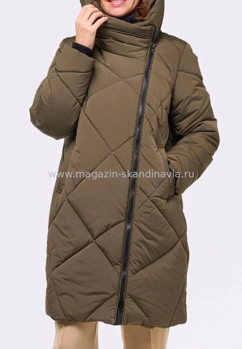 3255 121 Женская куртка DIXI COAT цвет оливковый (78).Финляндия