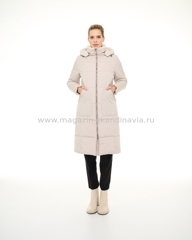 Женское пальто DIXI COAT 4747 121 цвет бежевый (32-34) .Финляндия