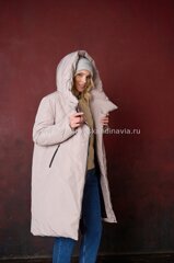 Женское пальто DIXI COAT 3915 115 цвет бежевый (31).Финляндия