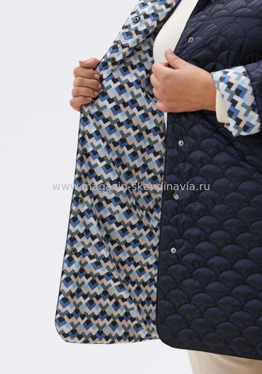 6720 973 Женская куртка DIXI COAT цвет темно синий  (28-2).Финляндия