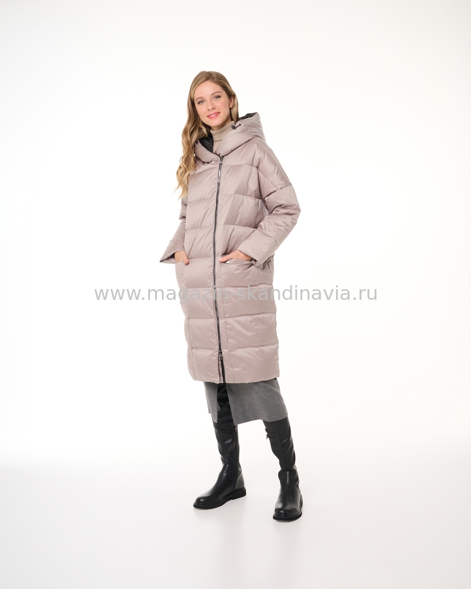 121 302 Женское пальто DIXI COAT цвет бежевый (34-99).Финляндия