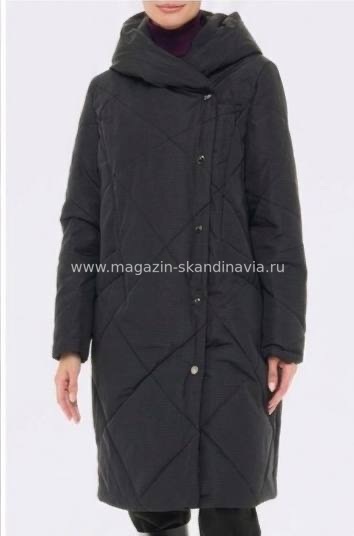 4127 322  Женское пальто DIXI COAT цвет черный (99).Финляндия