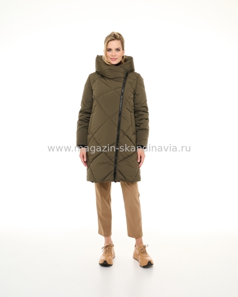 3255 121 Женская куртка DIXI COAT цвет оливковый (78).Финляндия