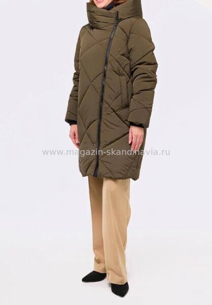 3255 121 Женская куртка DIXI COAT цвет оливковый (78).Финляндия