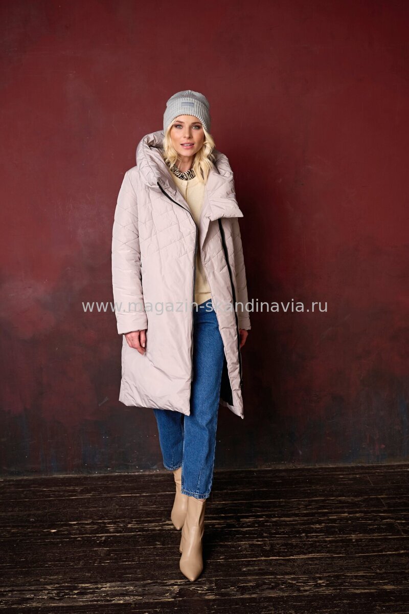 Женское пальто DIXI COAT 3915 115 цвет бежевый (31).Финляндия