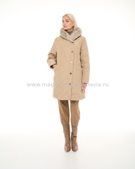 4847 115 Женская куртка DIXI COAT цвет бежевый (34-34).Финляндия